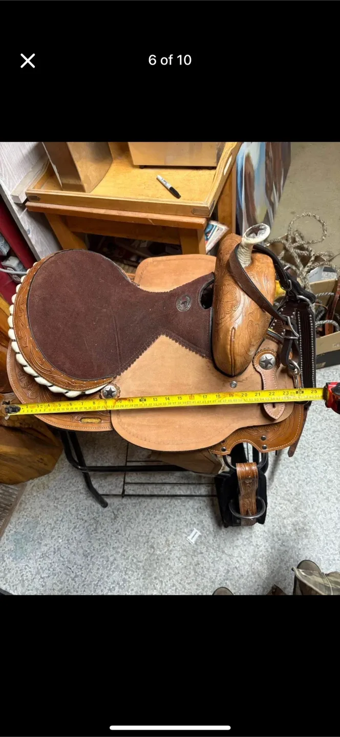 Brand New Western Horse Riding Saddle image indicator(6)