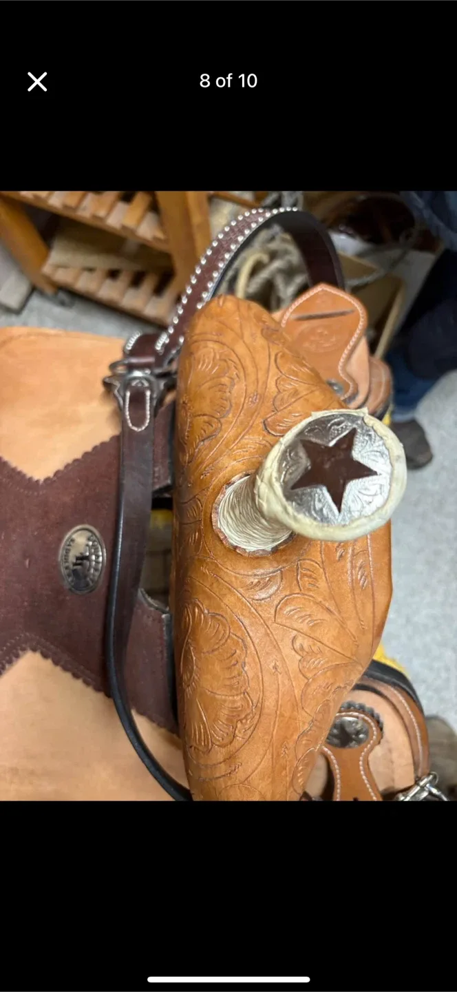 Brand New Western Horse Riding Saddle image indicator(8)