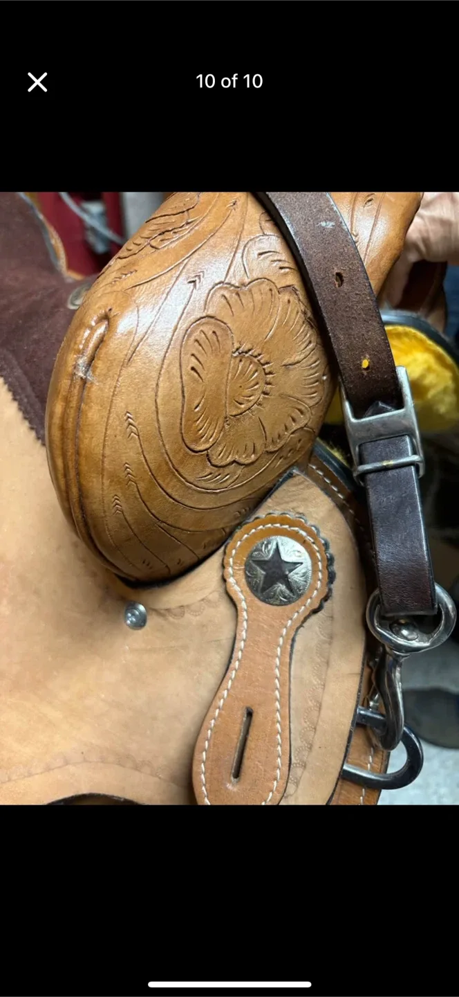 Brand New Western Horse Riding Saddle image indicator(10)