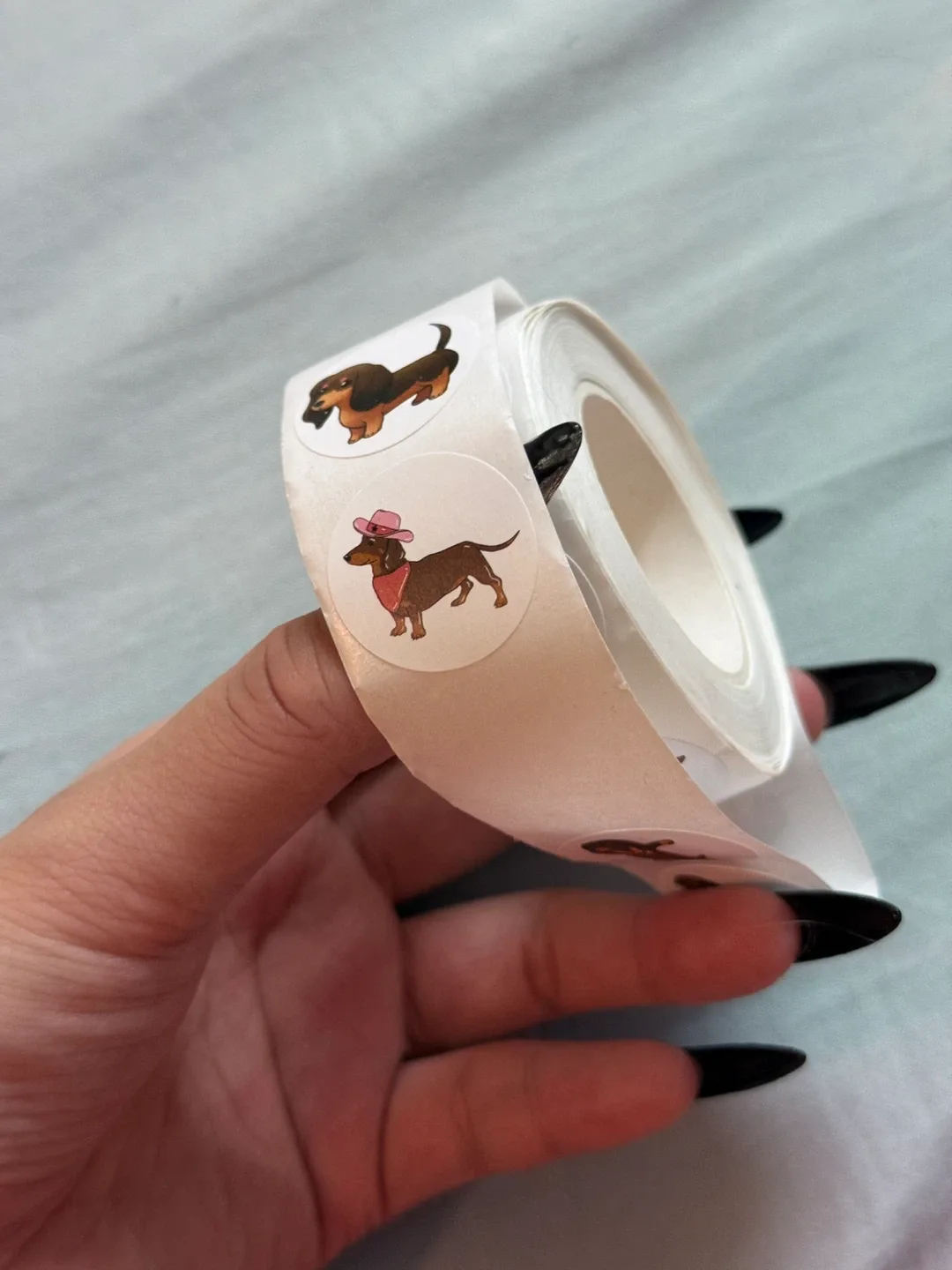 Dachshund Stickers Roll image indicator(2)