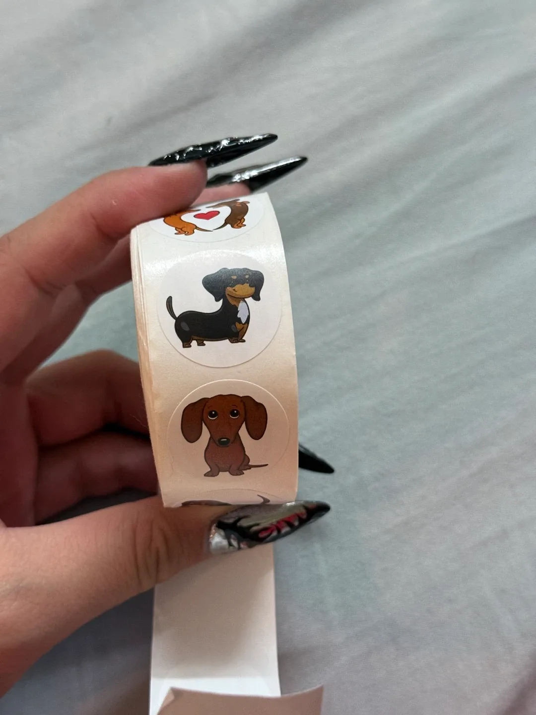 Dachshund Stickers Roll