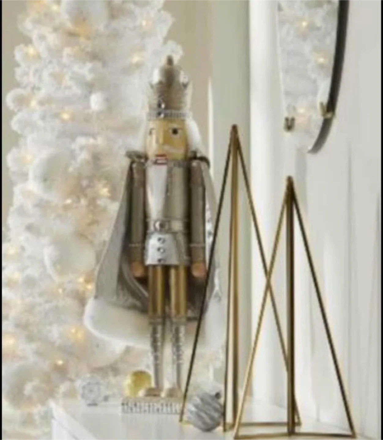 NEW IN BOX Home Accents Holiday Metal & Glass Trees (2-Pack) image indicator(4)