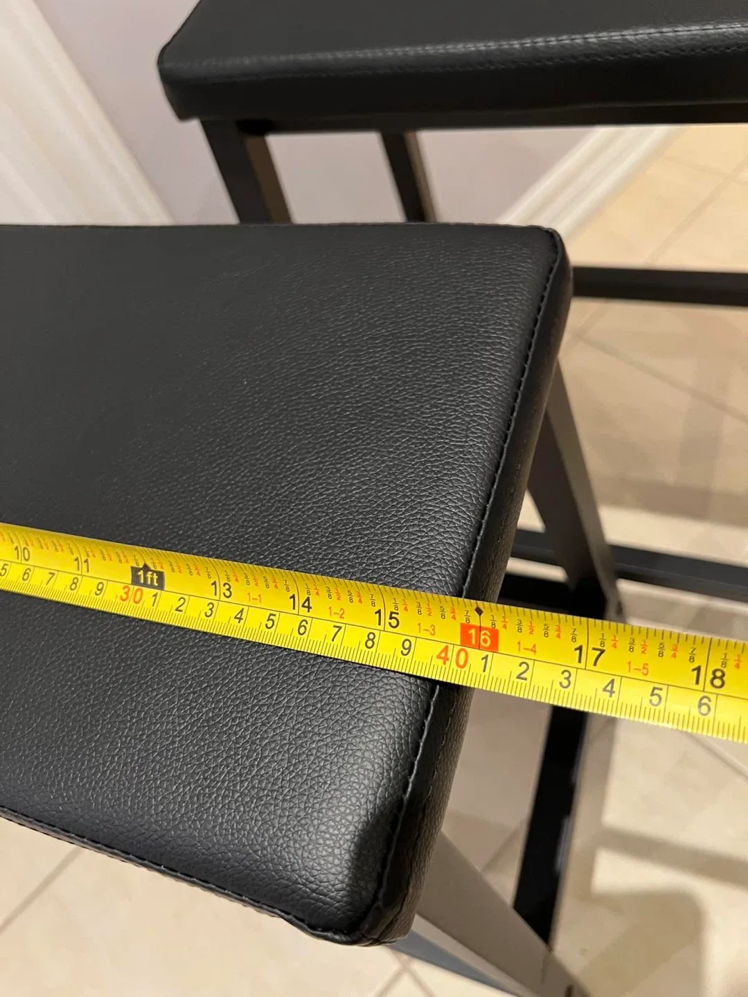 Two Black Stools - 25" Height image indicator(5)