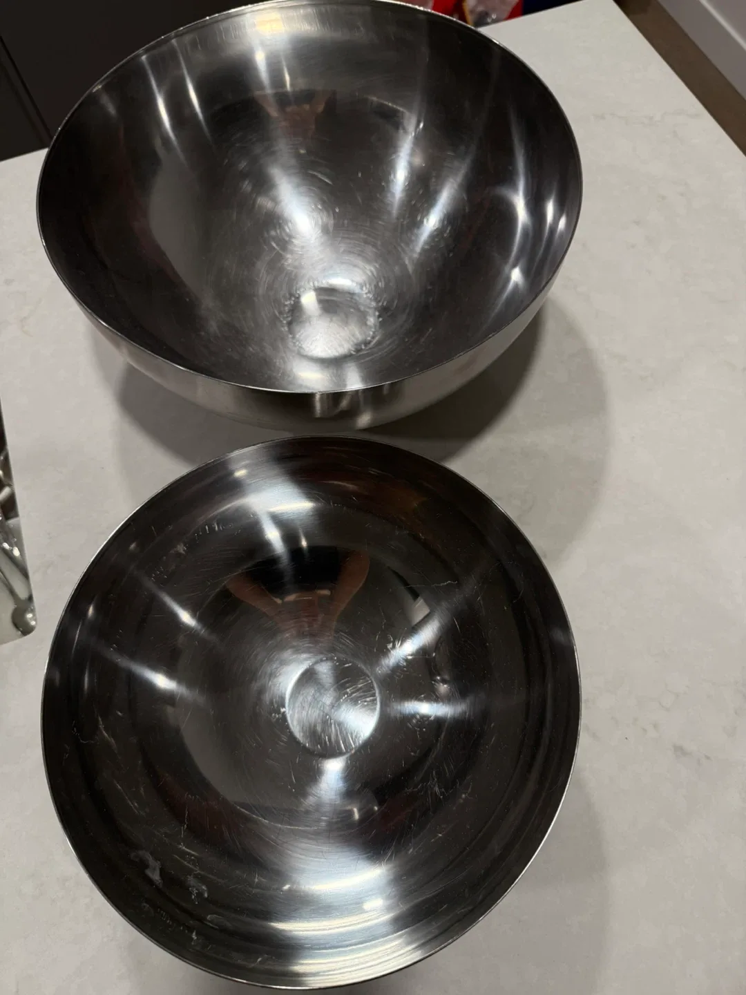 Stainless Steel Mixing Bowls - Set of 2 image indicator(3)