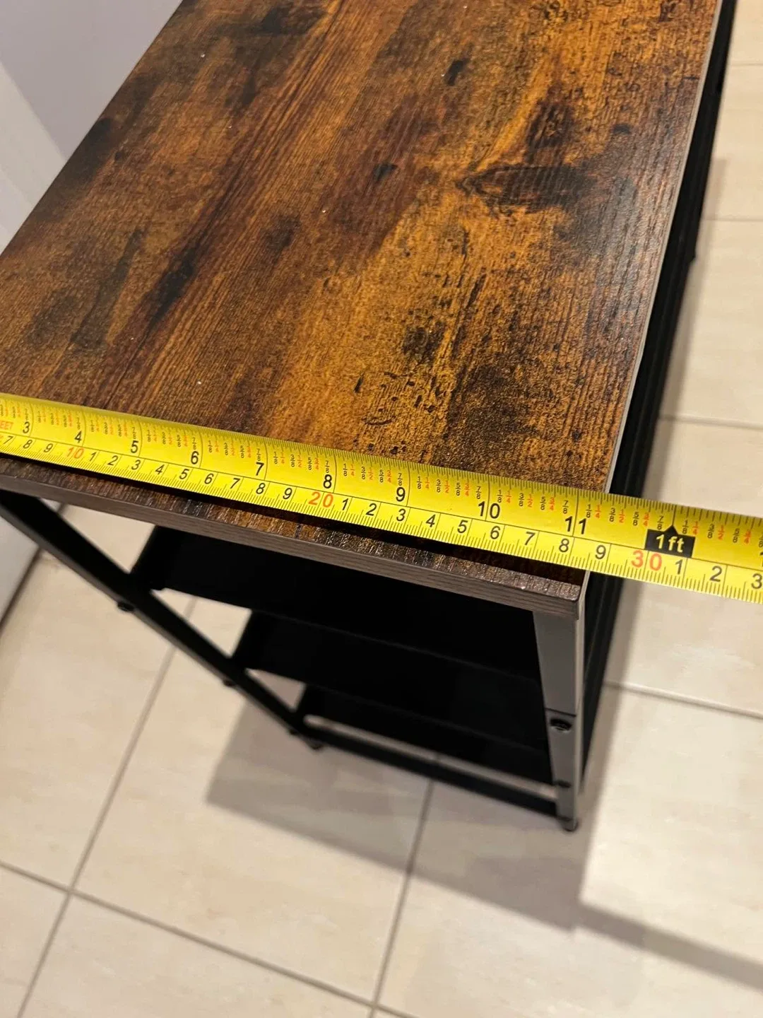 3-Tier Shoe Rack with Wood Top image indicator(7)