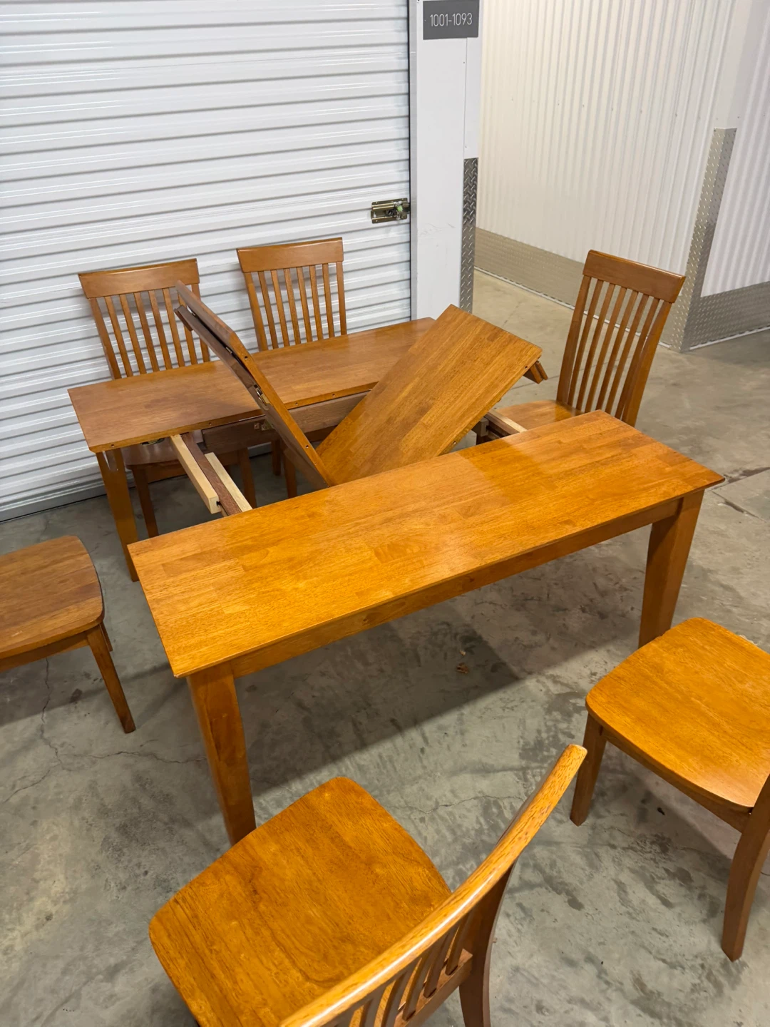Wooden Dining Table with 6 Chairs - photo 4