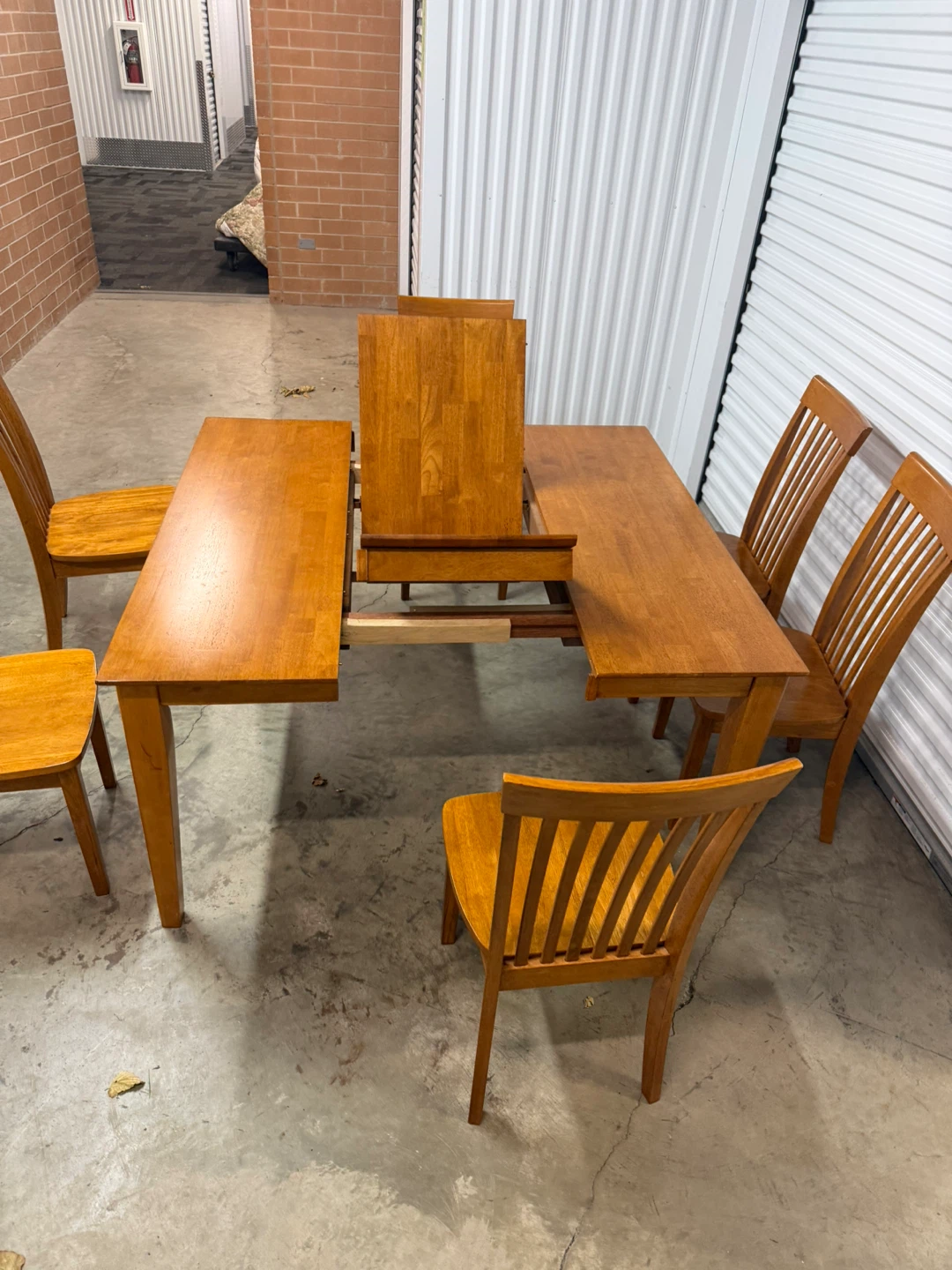 Wooden Dining Table with 6 Chairs - photo 3