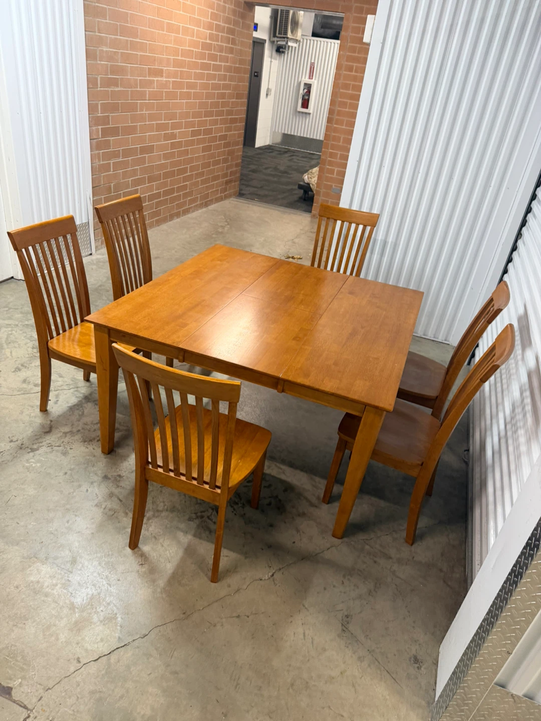 Wooden Dining Table with 6 Chairs - photo 5