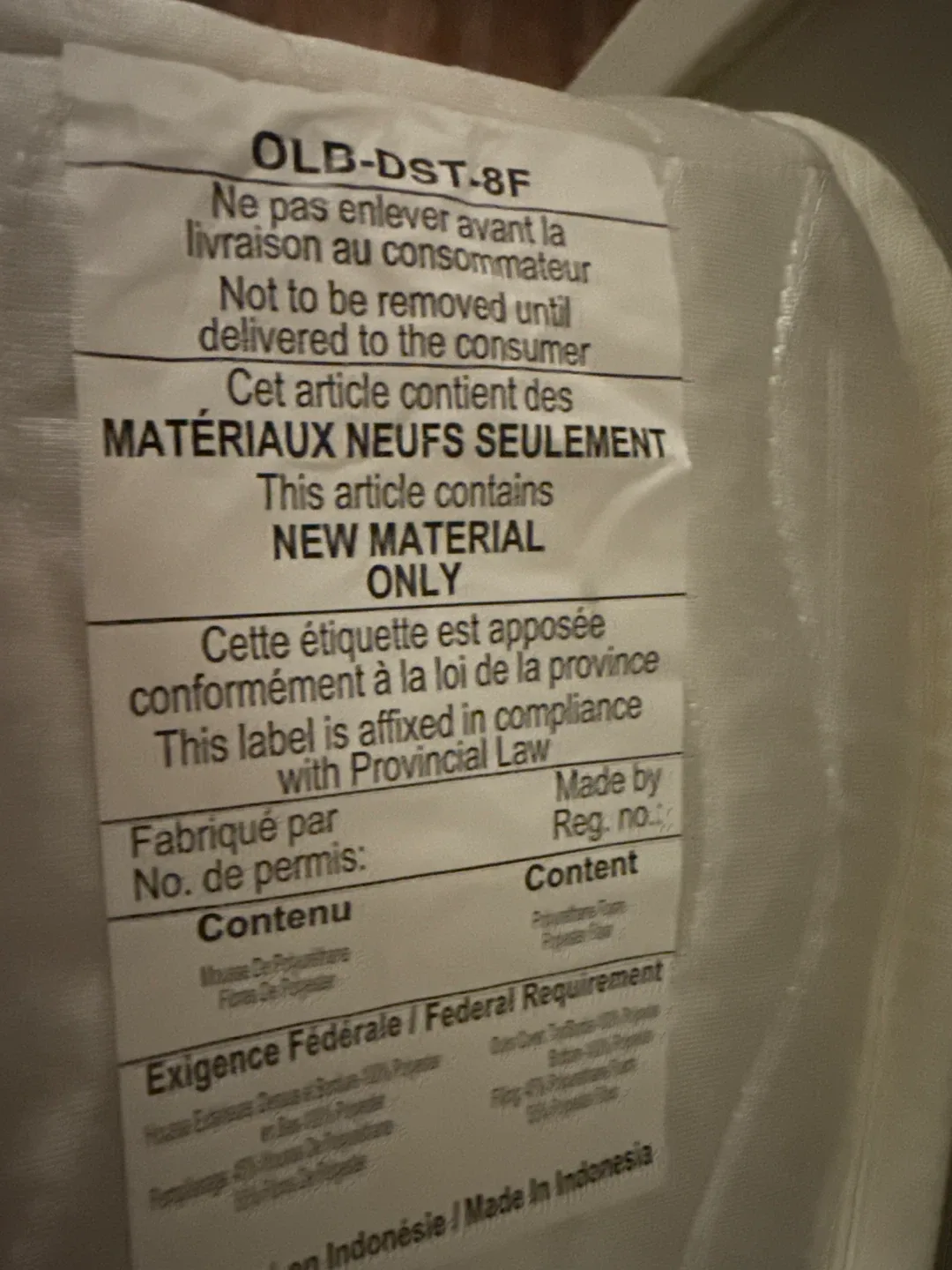 Zinus Full Size Mattress - New Material image indicator(2)