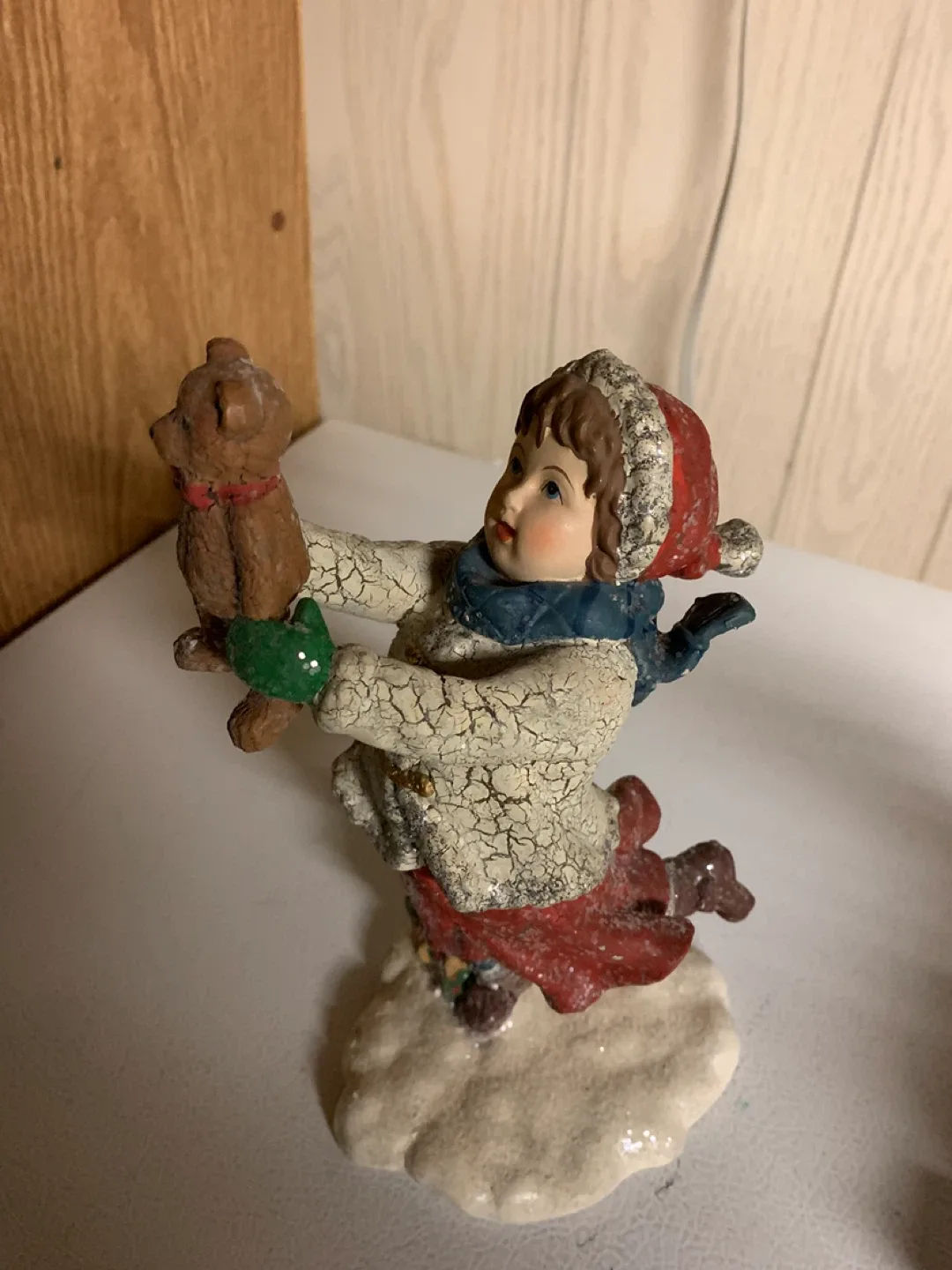 Christmas Boy & Girl Figurines