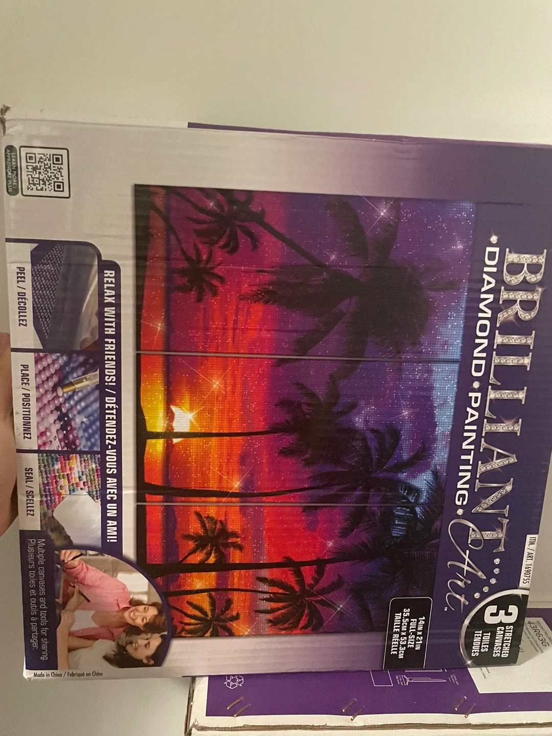 ArtSkills Brilliant Art Diamond Painting plus one free image indicator(2)