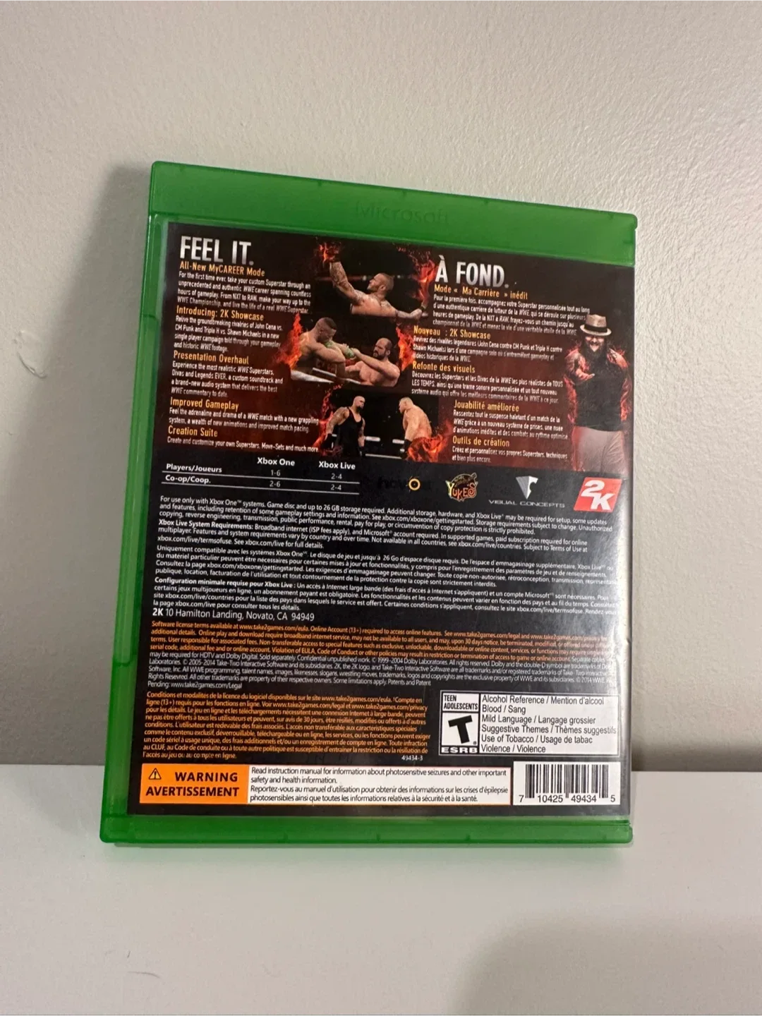 WWE 2K15 for Xbox One image indicator(2)