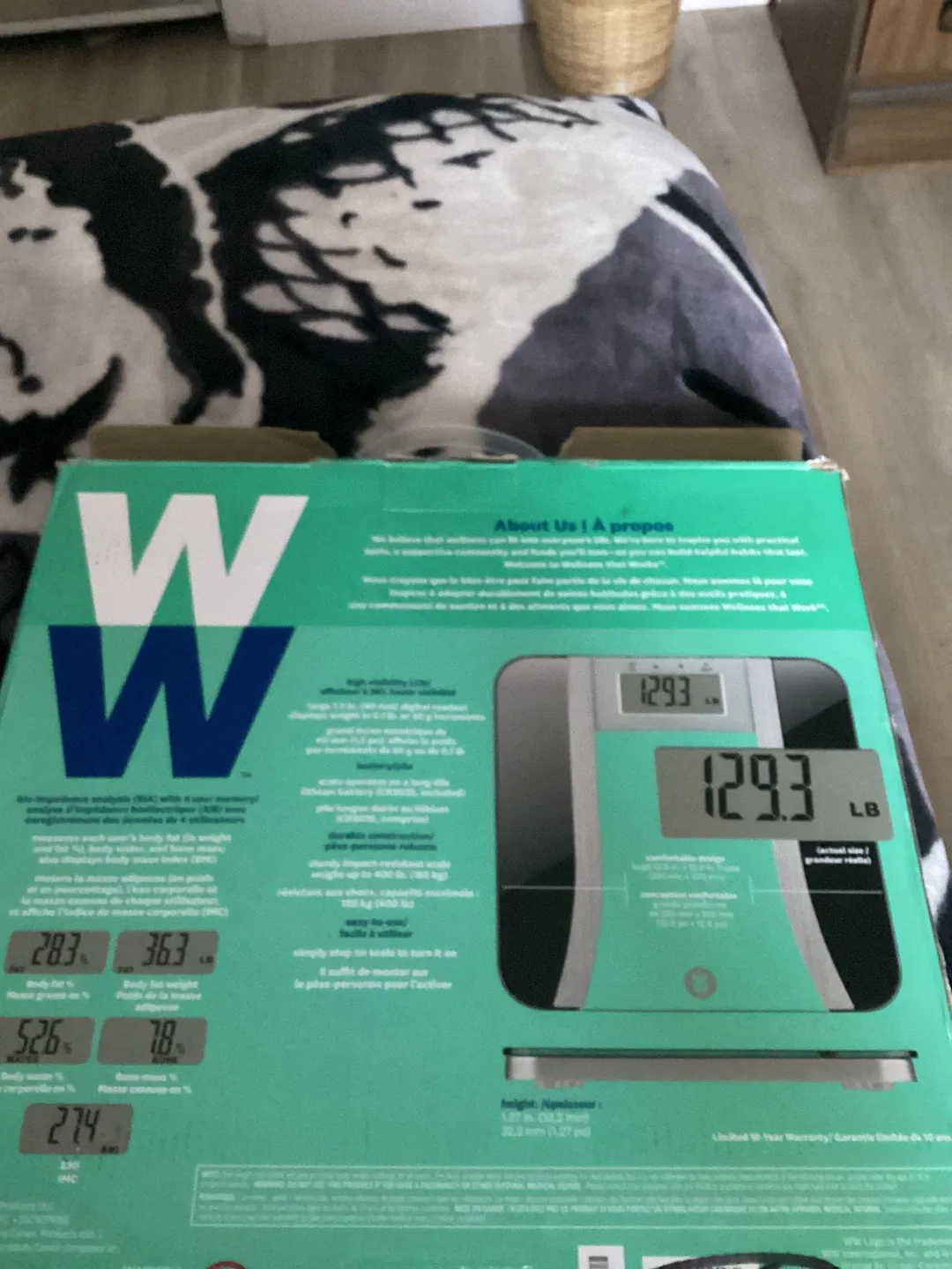 Conair Body Analysis Glass Scale - New in Box! image indicator(2)