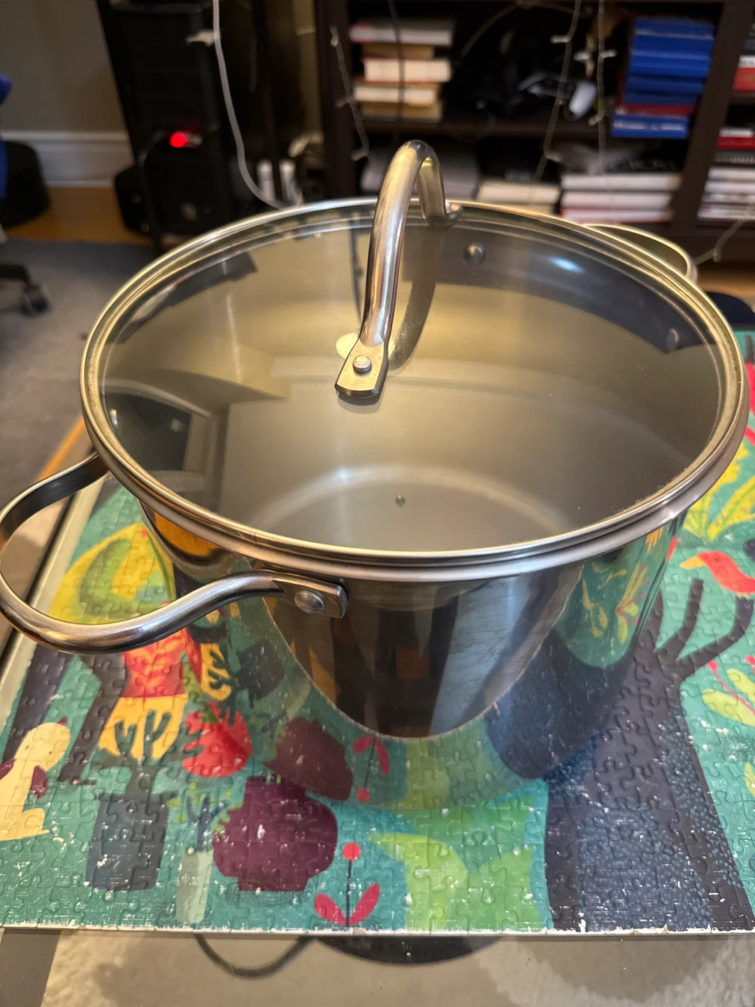 8L Well Equipped Kitchen Stock Pot with Lid