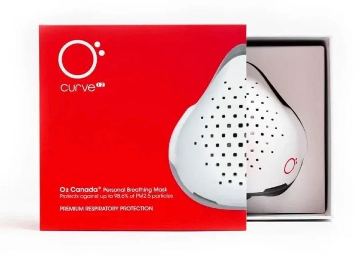O2 Canada Curve 1.2 Personal Breathing Mask image indicator(4)