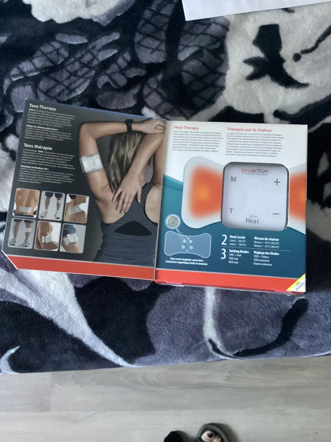 Proactive TheraHeat TENS + Heat Therapy Device NEW image indicator(2)