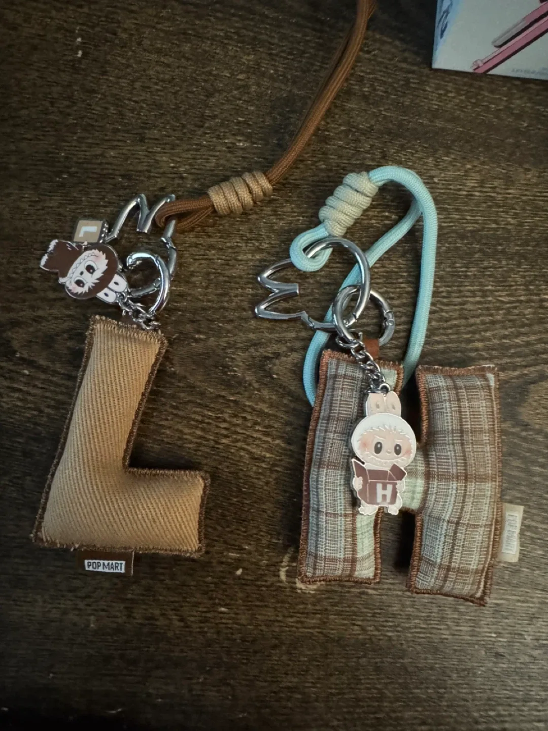 POP MART The Monsters Pin For Love Pendant Letters image indicator(5)