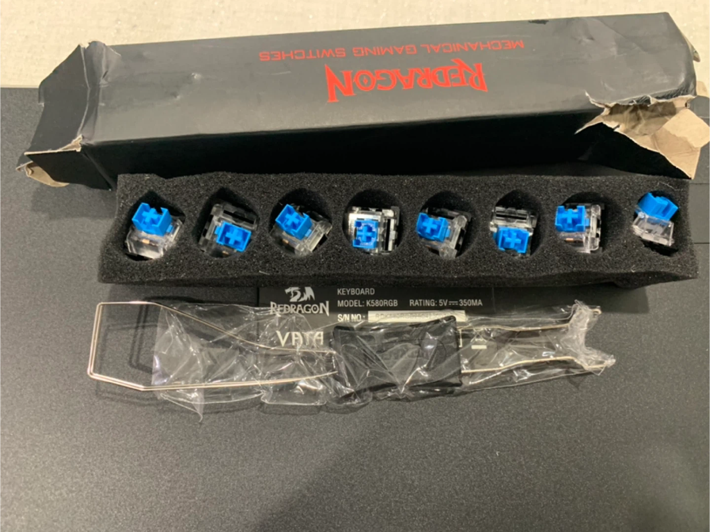 Redragon K580RGB Hot-Swappable Mechanical Keyboard - photo 4
