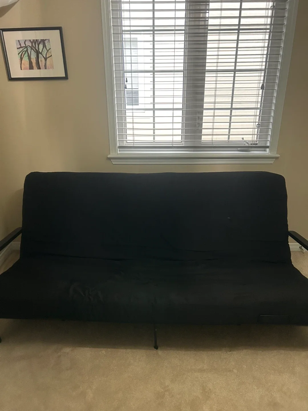 Black Futon - Great Condition!