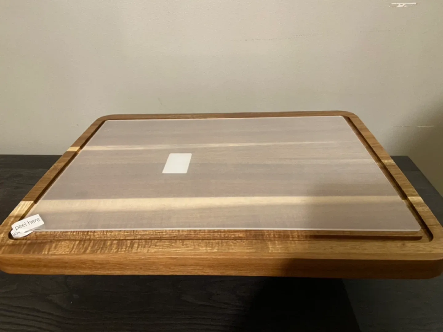 New Acacia Wood Cake Stand and Charcuterie Board With Cover image indicator(7)