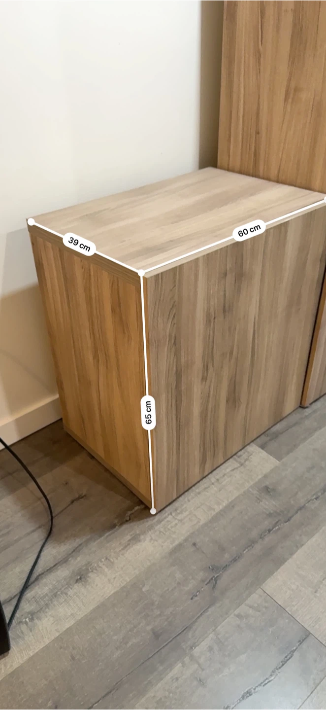 Wood-look Cabinet - 60x39x65 cm - photo 2