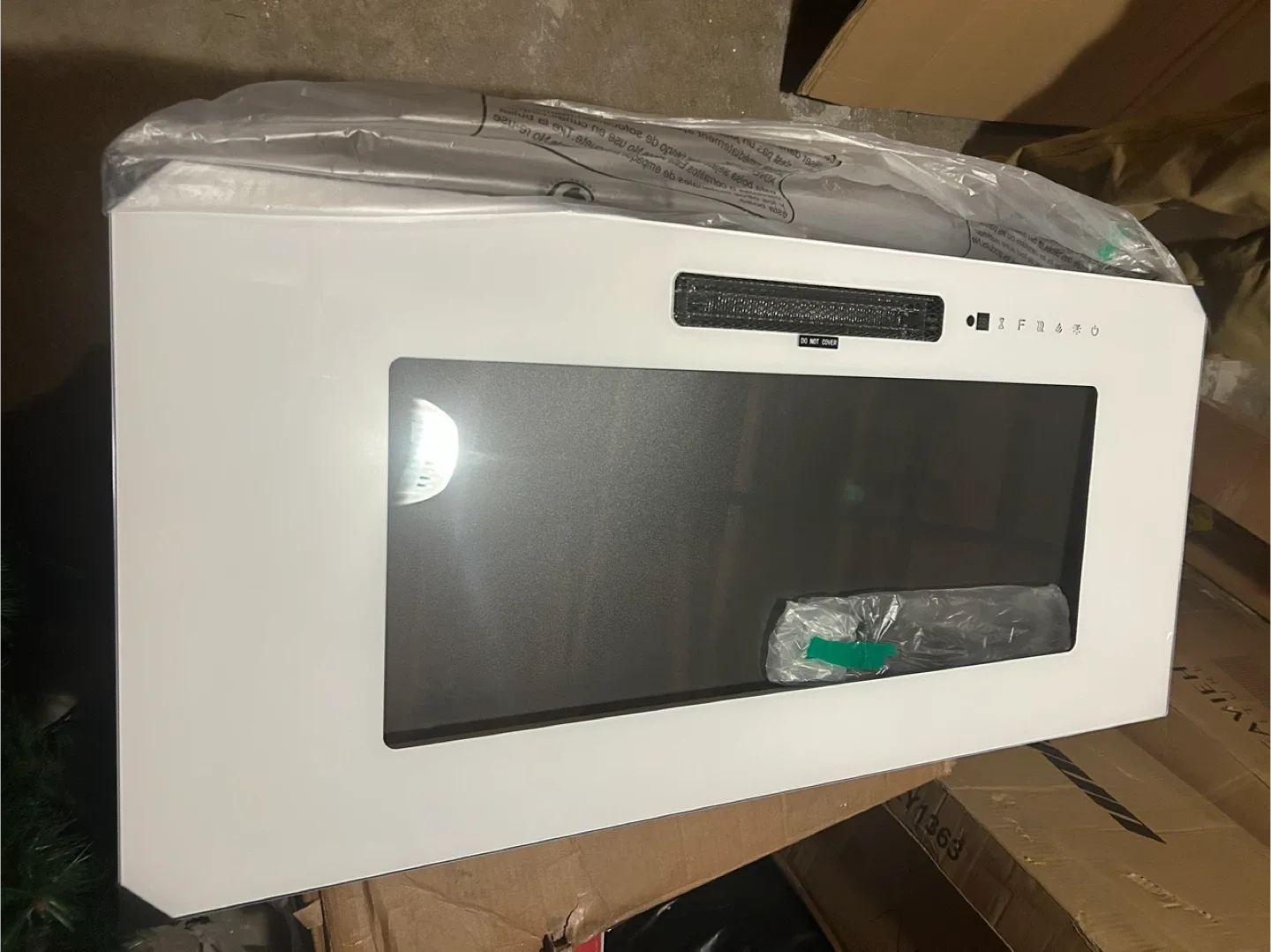 40 Inch Electric Fireplace Insert, Wall-Mounted, image indicator(2)