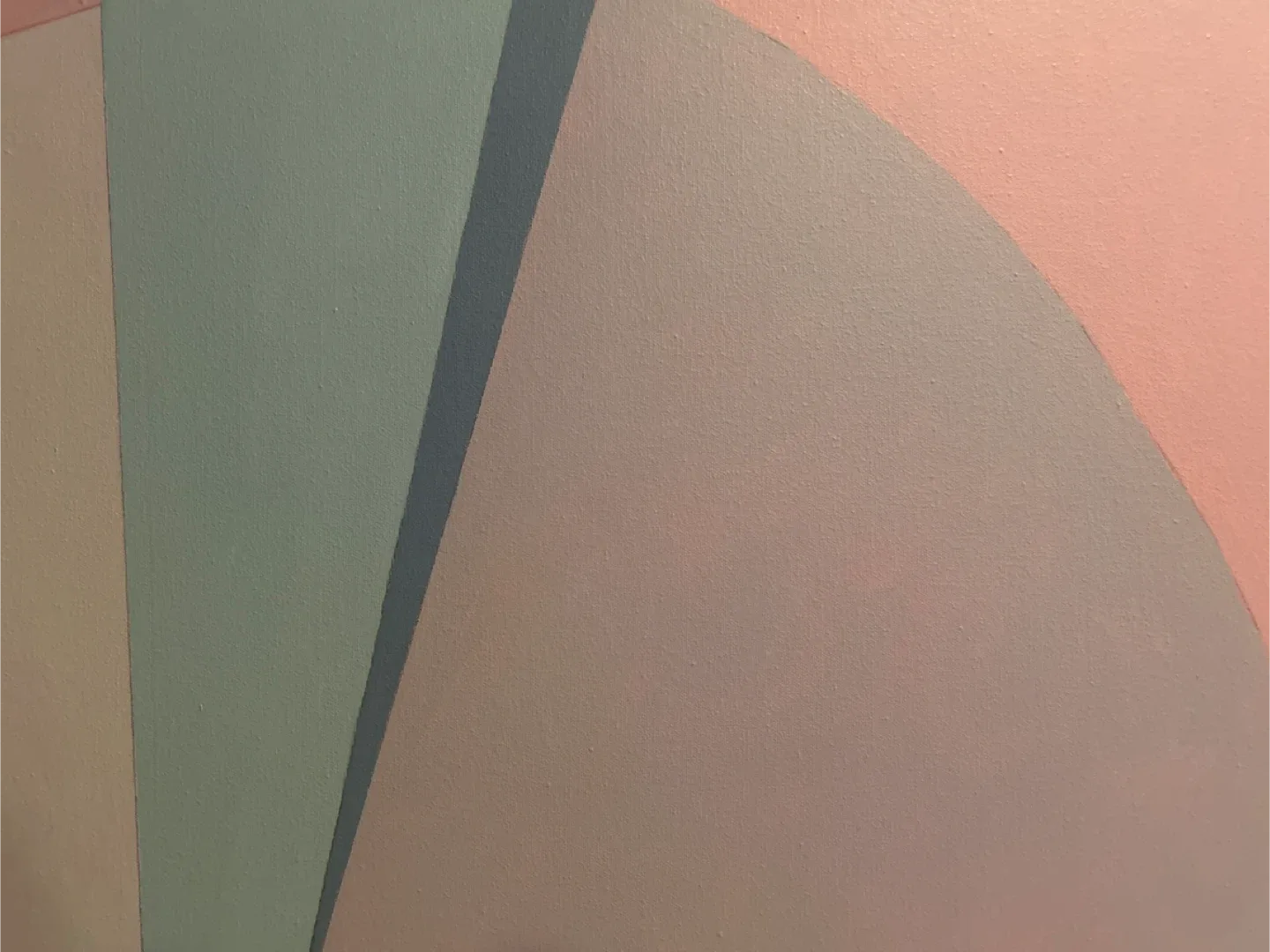 Modernist Abstract Geometric Painting - Margaret A. Newmann image indicator(2)