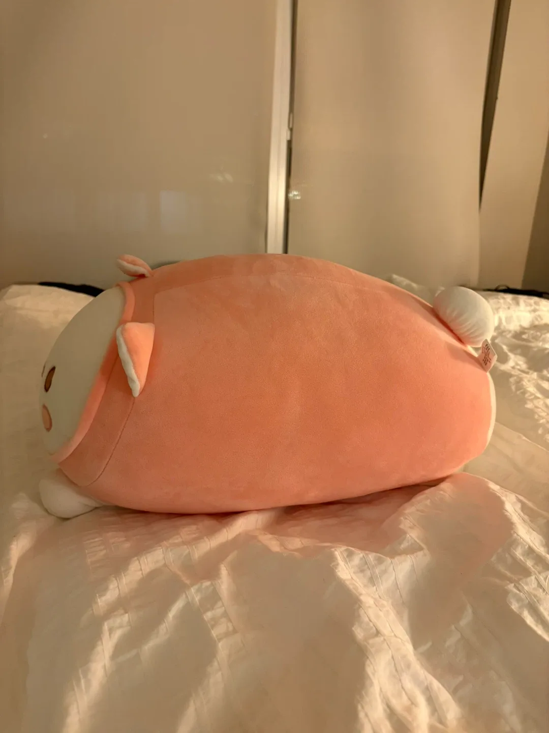 Cute Plush Pillows - Pink Cat & White Bear image indicator(4)