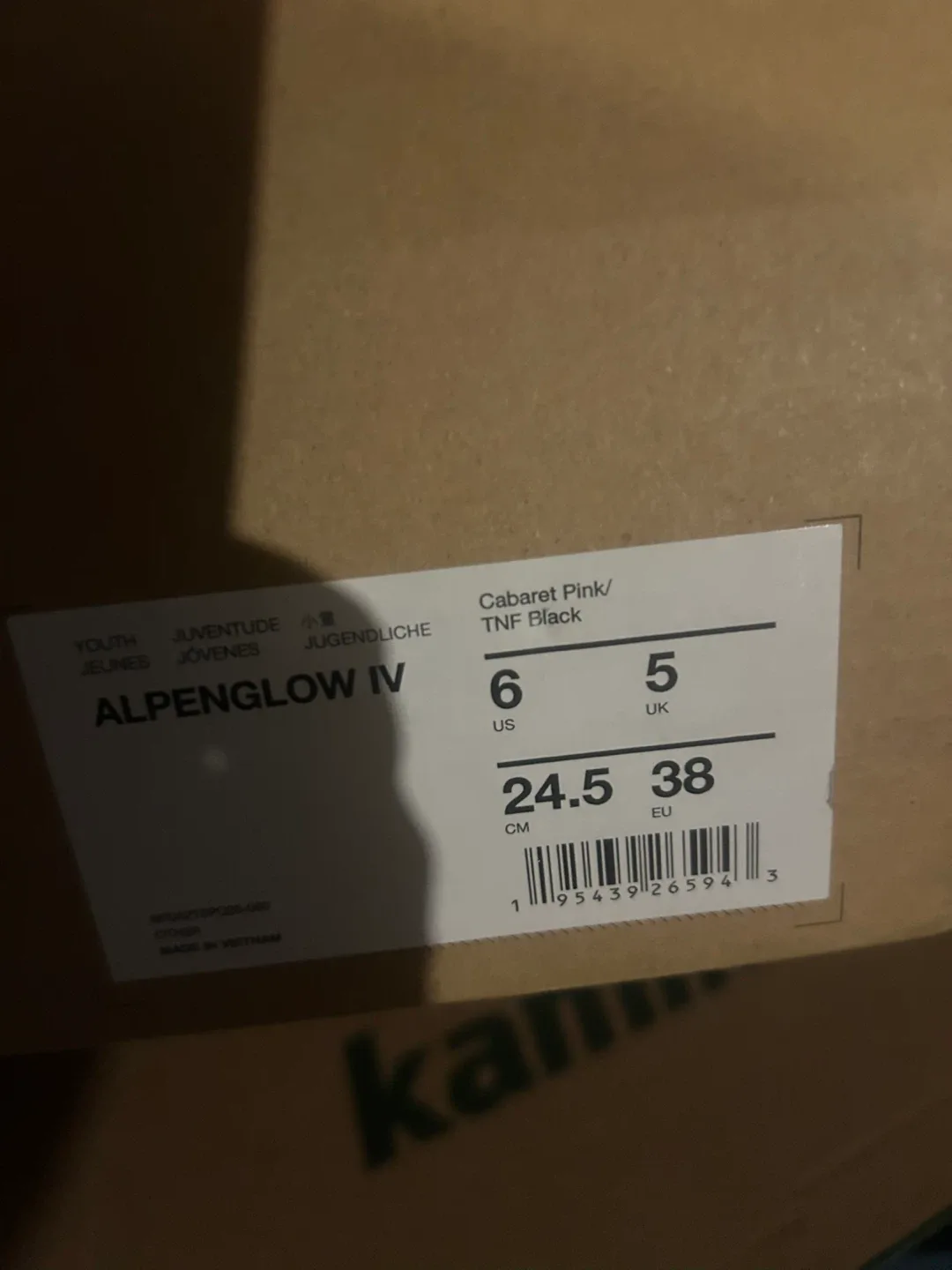 The North Face Alpenglow IV Youth Snow Boots - Size 6 image indicator(4)