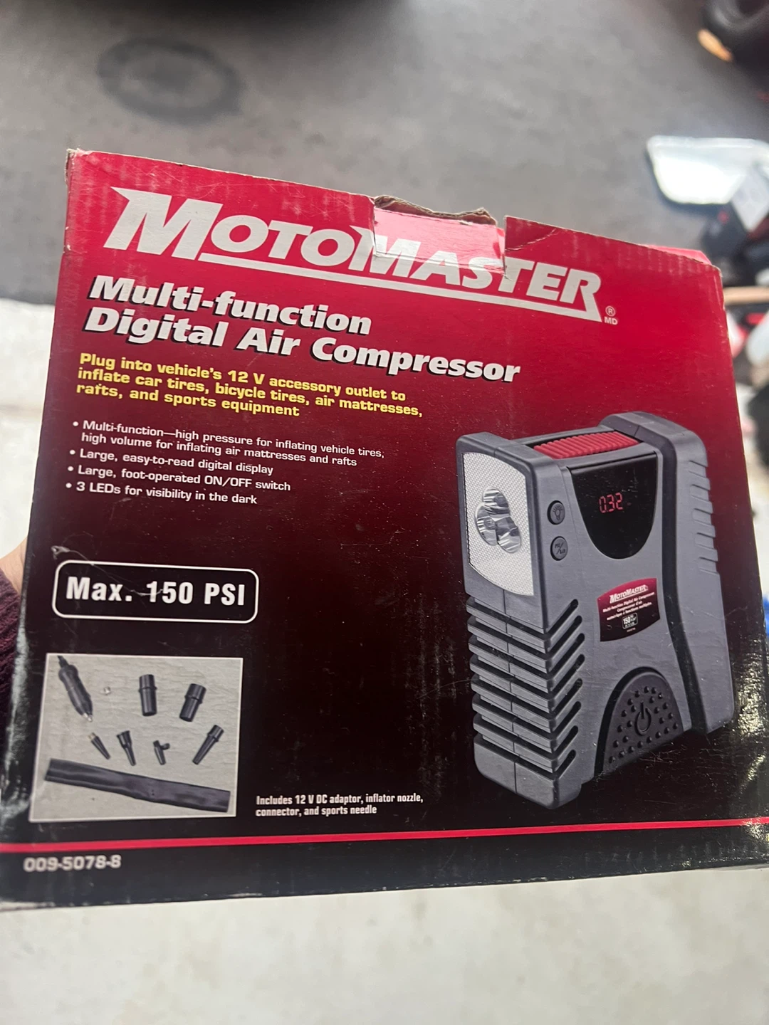 MotoMaster Multi-function Digital Air Compressor