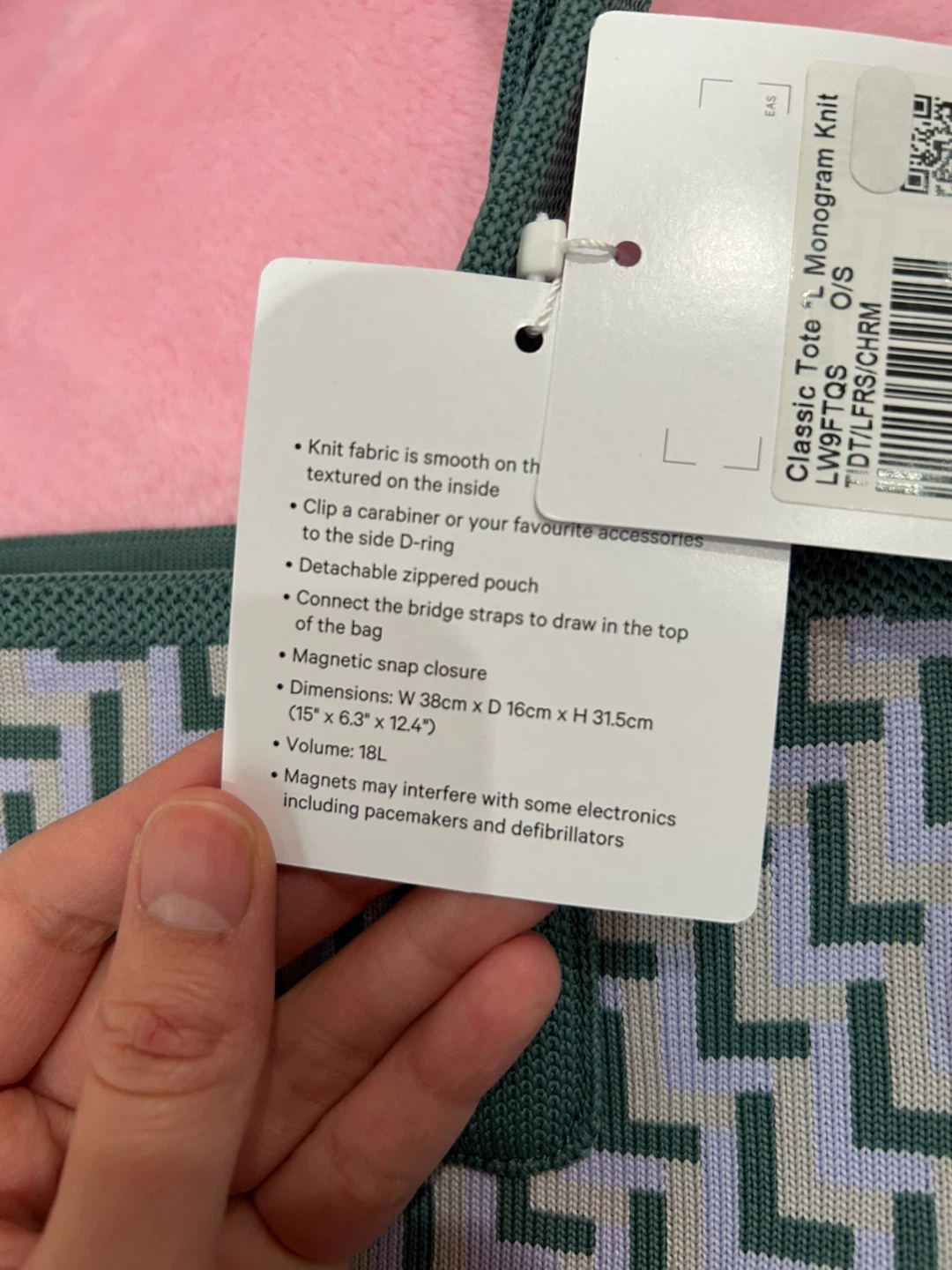 Lululemon Tote Bag Brand New - photo 3