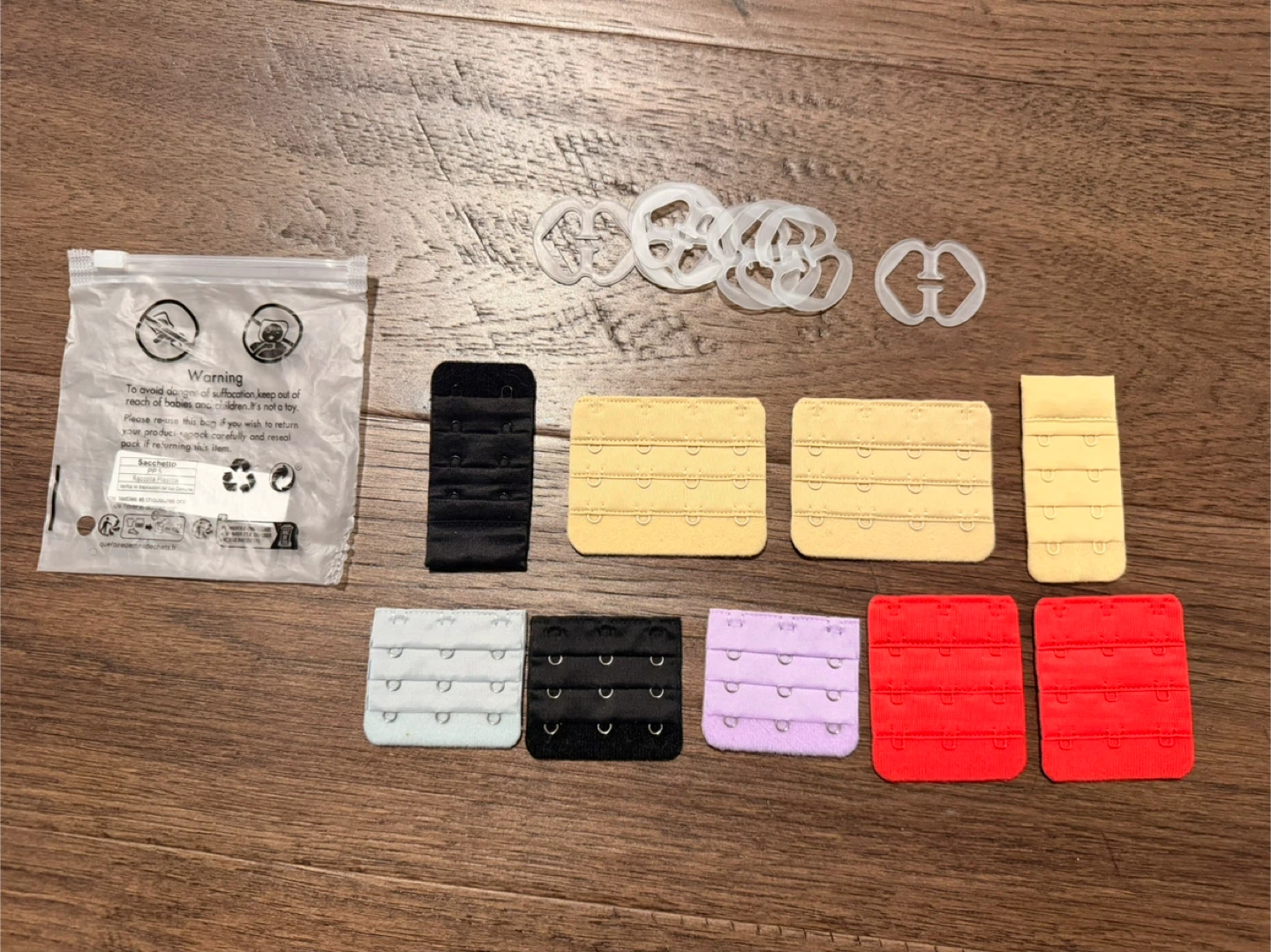FREE with Purchase Brand New Bra Strap Clips & Extenders Set