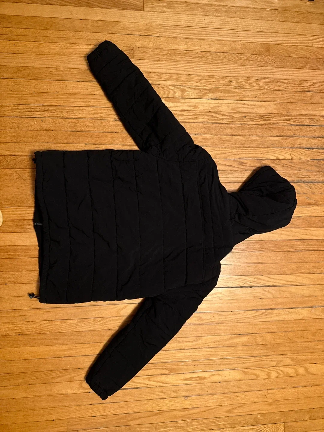 New Balance Black Puffer Jacket - Size M/M image indicator(2)