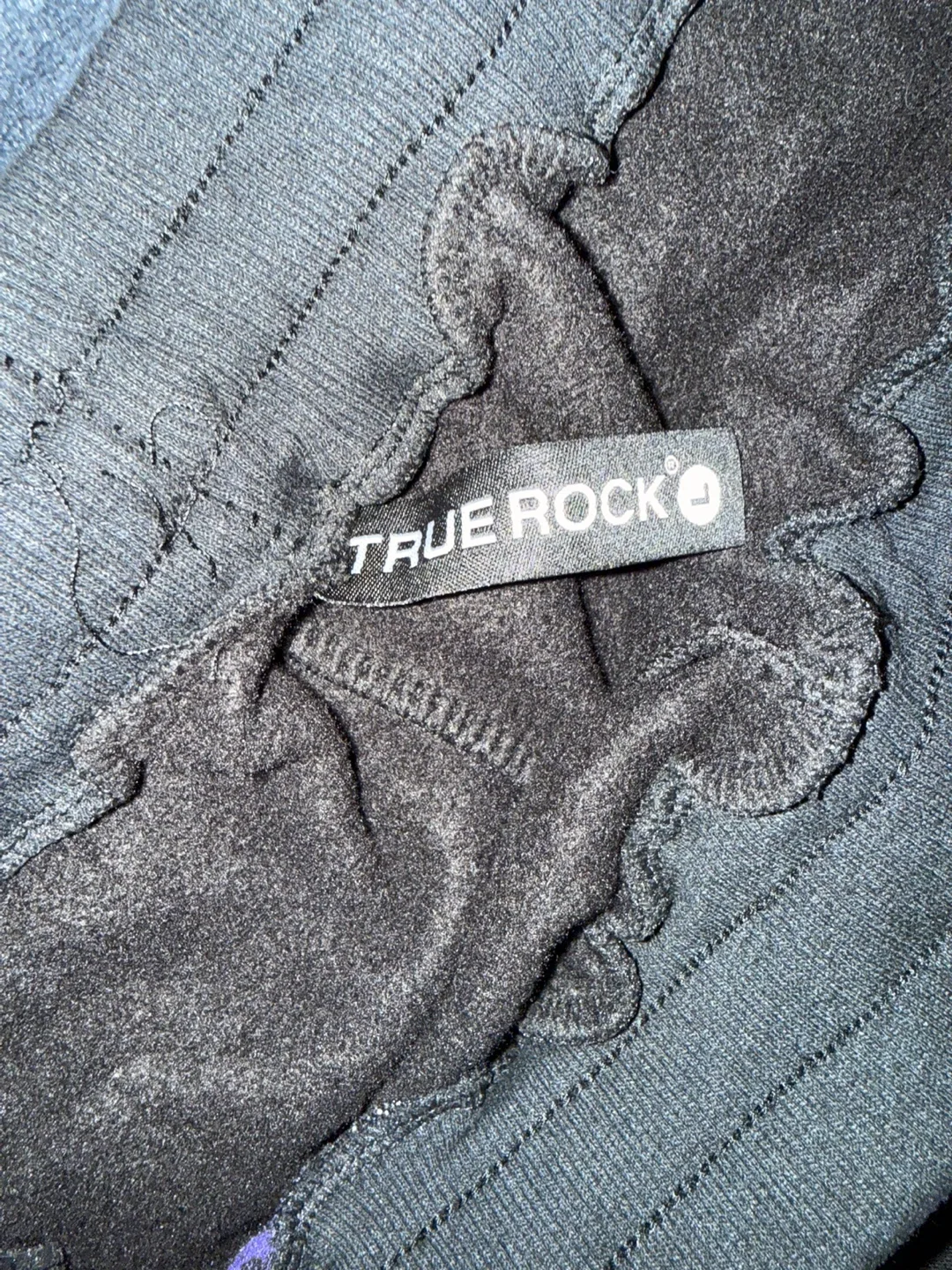 Black and Purple Fleece Shorts image indicator(3)