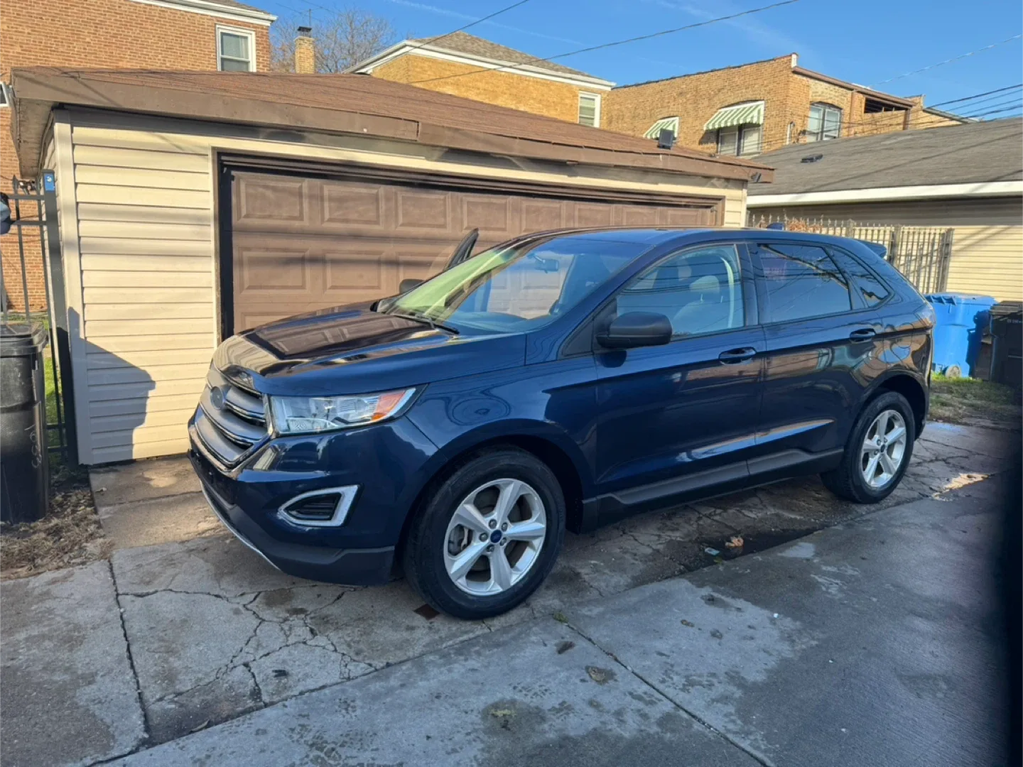 2017 Ford Edge SUV - Blue