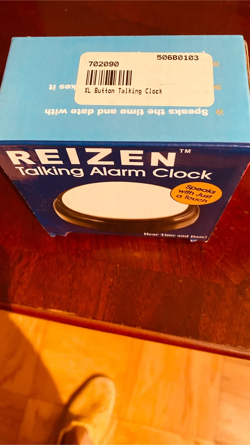 Reizen XL Button Talking Alarm Clock image indicator(2)