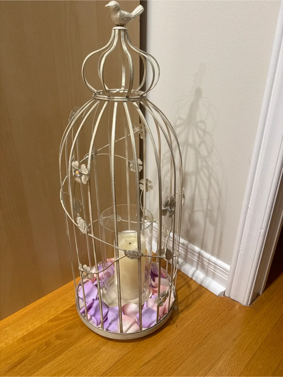 Decorative Bird Cage with Candle Holder image indicator(2)