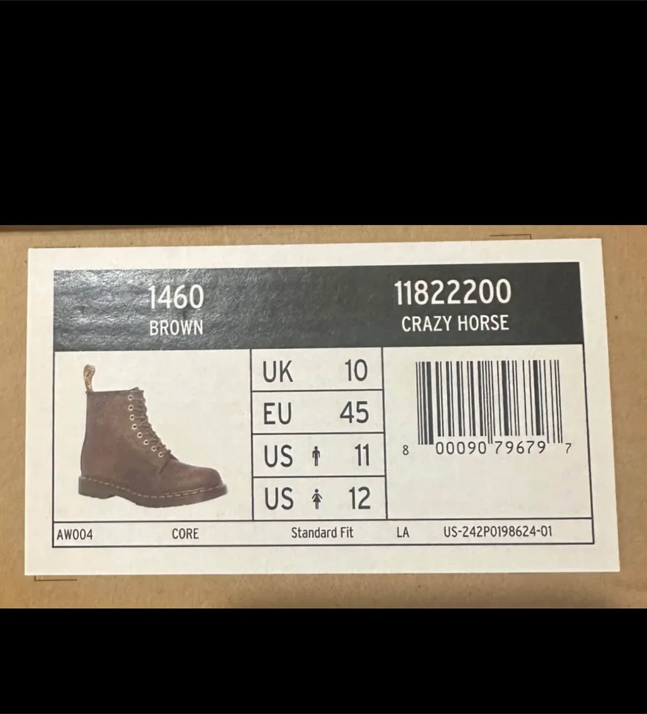 Dr. Martens 1460 Crazy Horse Brown US 11 image indicator(5)