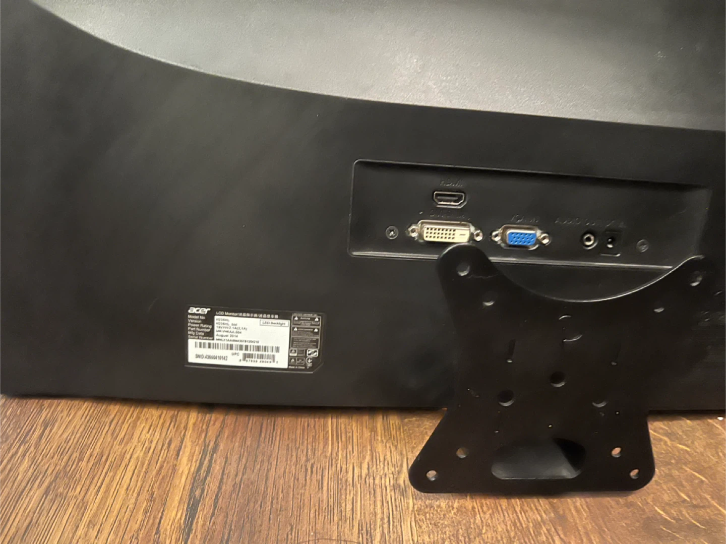 3x24 inch monitors (Lenovo /Acer) - photo 4