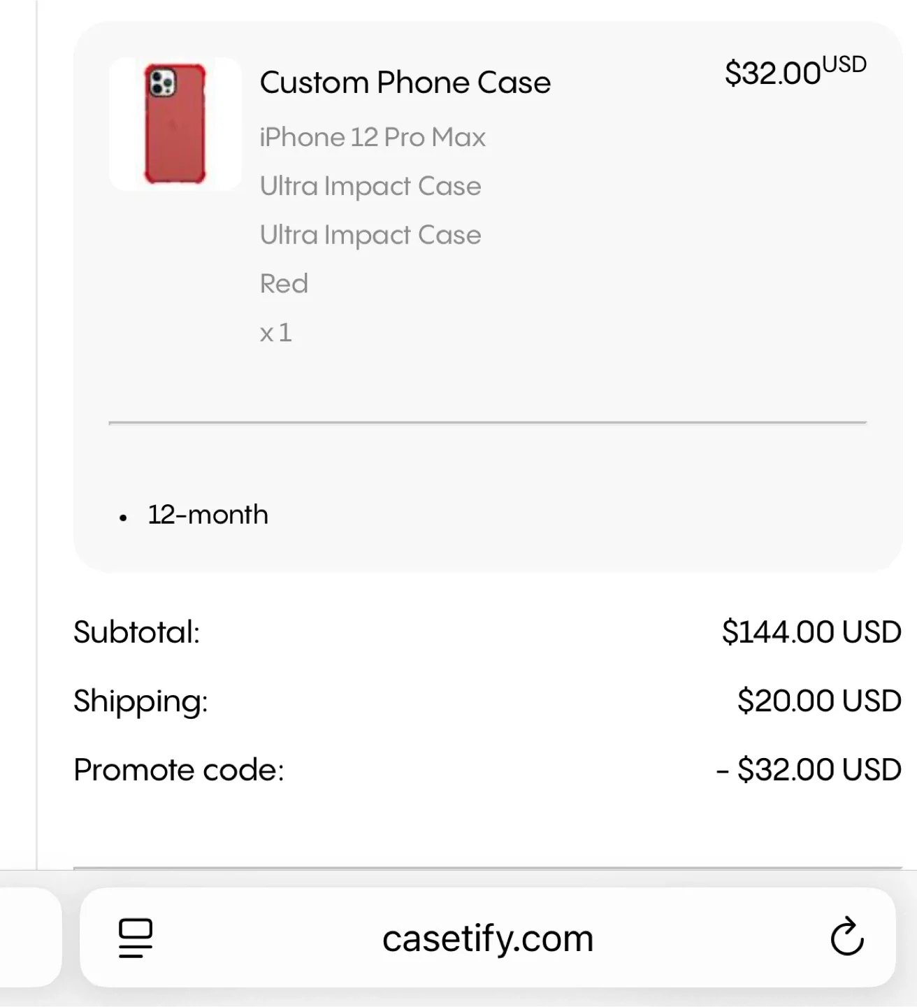 Casetify iPhone 12 Pro Max Ultra Impact Case image indicator(2)