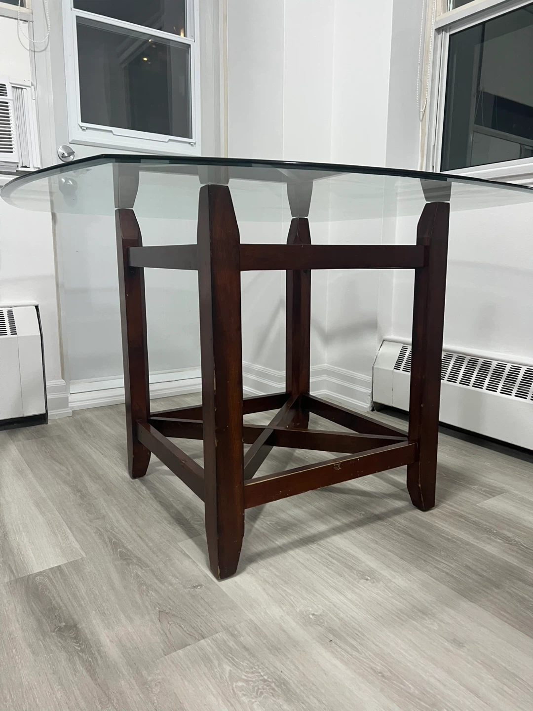 Glass Top Dining Table - photo 2