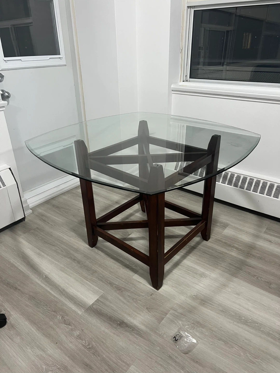 Glass Top Dining Table - photo 3
