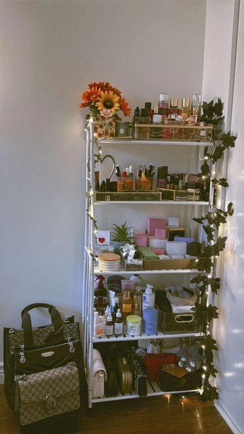 White Metal 5-Tier multi-purpose Stand