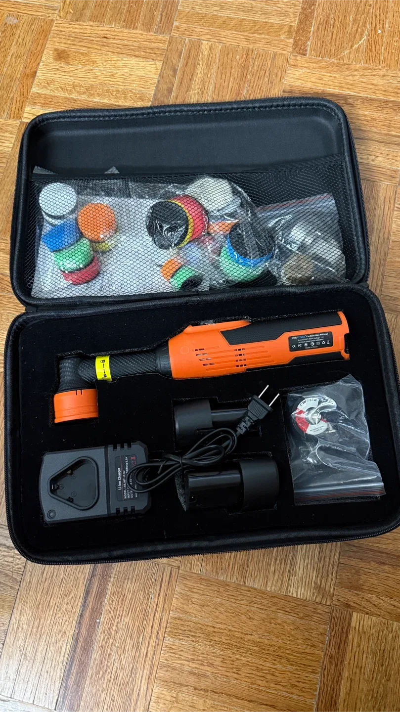 New Protamex Cordless Mini Car Polisher Kit image indicator(3)