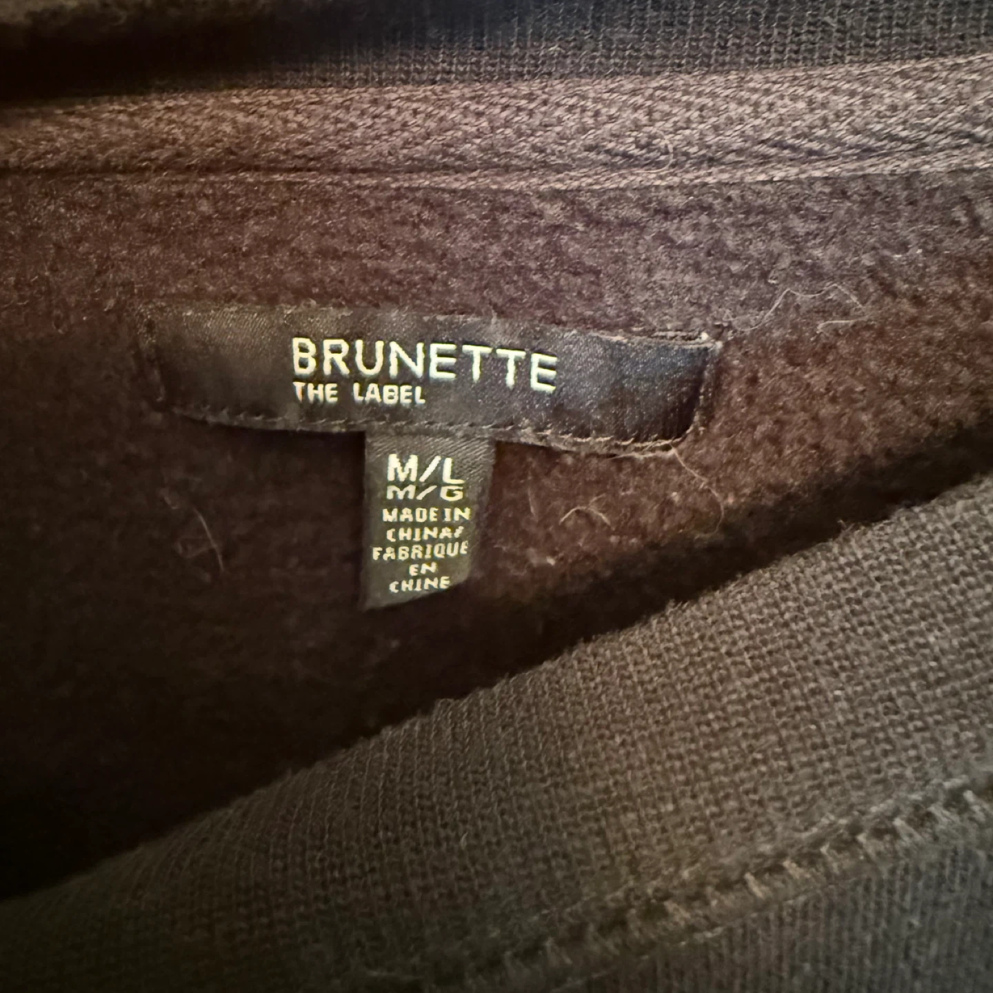 Brunette The Label Crewneck - photo 3