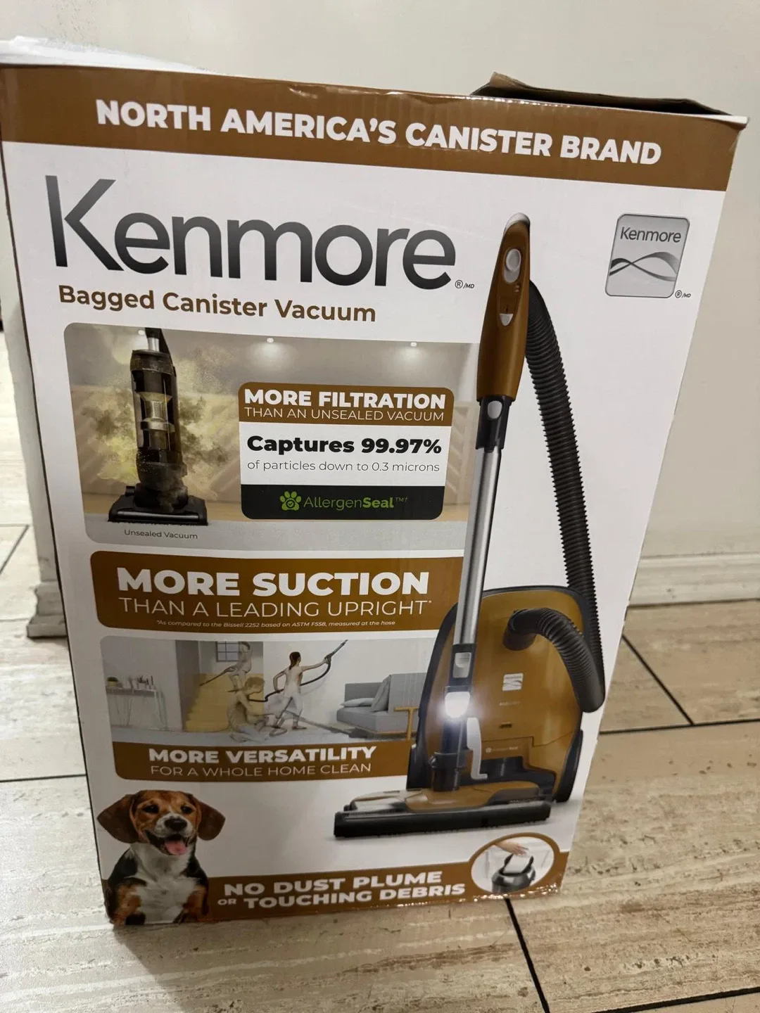 Kenmore 400 Series HEPA Bagged Canister Vacuum image indicator(4)