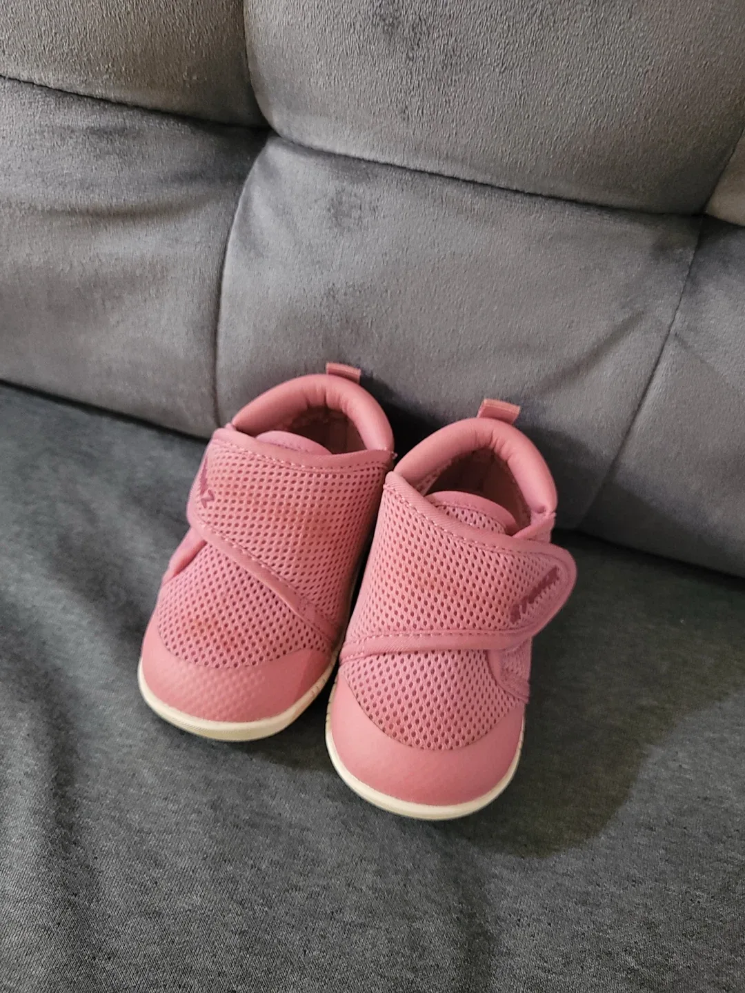 Stonz Pink Baby Shoes - Size 12-18M