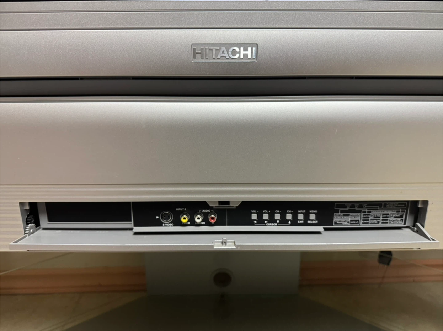 MAKE OFFER - Hitachi TV with Stand - photo 2