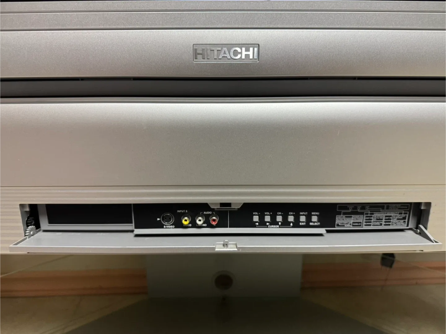 MAKE OFFER - Hitachi TV with Stand image indicator(2)