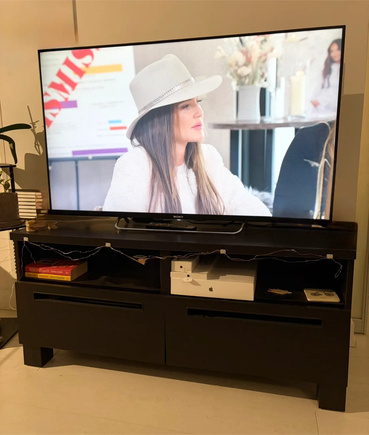 Dark Brown TV Stand